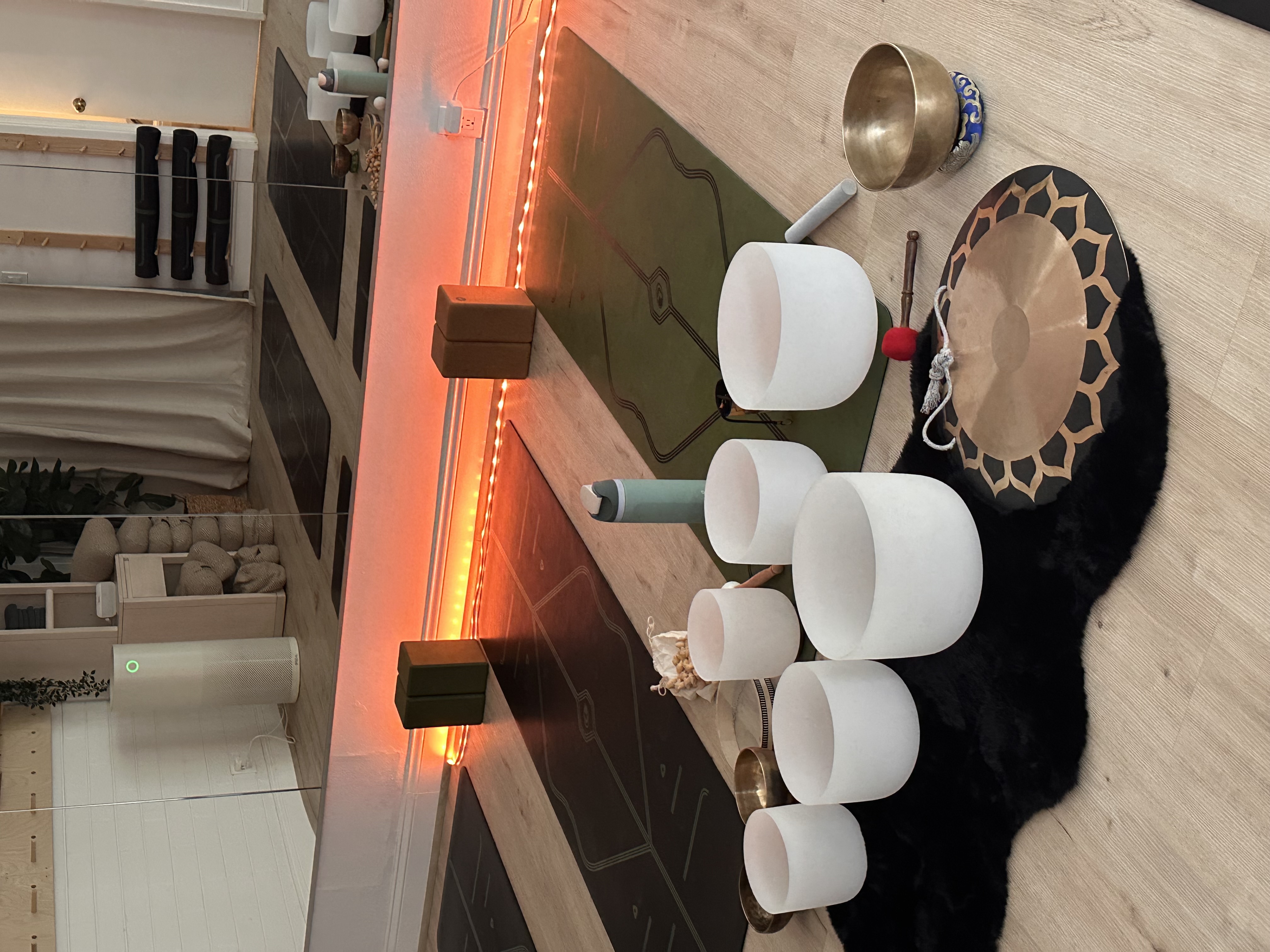 Alina with Sound Healing Bowls
